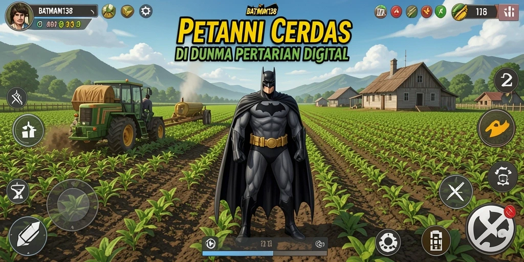 Tampilan gameplay interaktif dalam pertanian digital yang menarik.