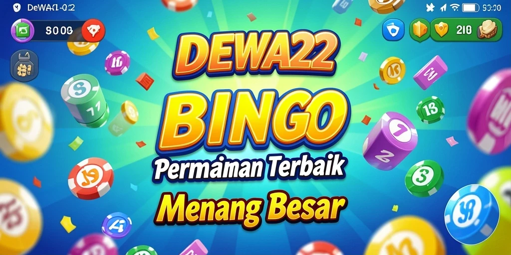 Screenshot DEWA22 tampilkan gameplay Bingo yang mendebarkan.