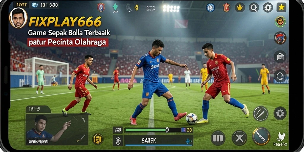 Tampilan gameplay yang intens dan menarik dari FIXPLAY666.