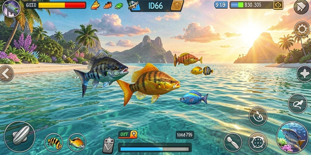 Tampilan gameplay ID66 yang penuh aksi dan seru.