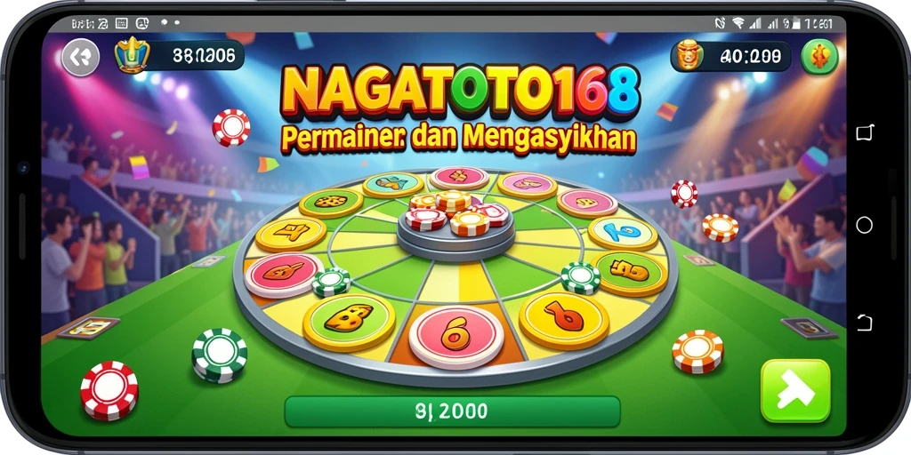 Tampilan gameplay Bingo NAGATOTO168 yang menarik dan interaktif.