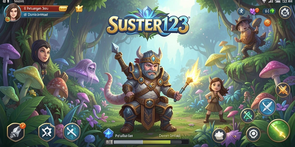 Screenshot dari gameplay RPG SUSTER123 yang seru dan menegangkan.