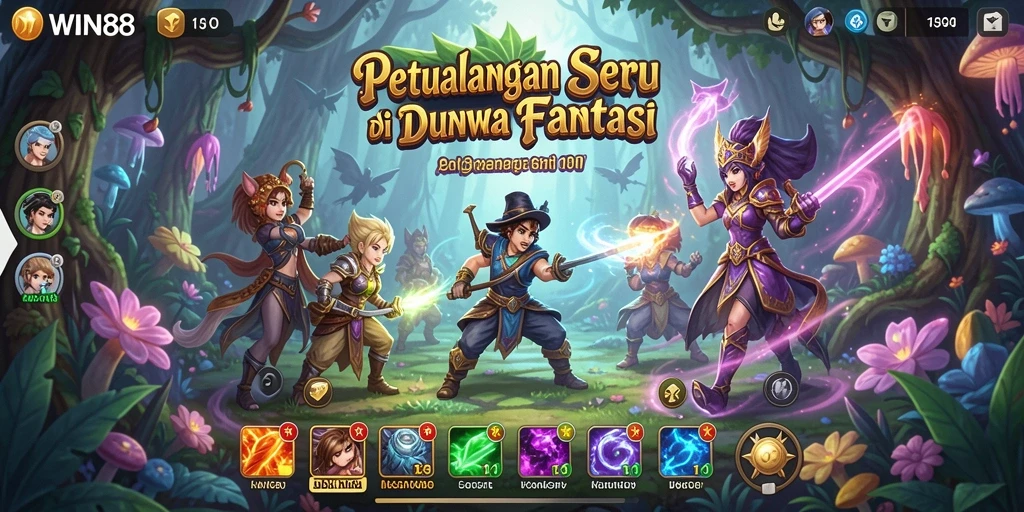 Gameplay seru dengan tantangan petualangan yang menarik.